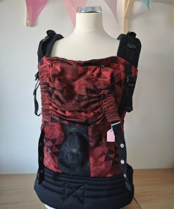 DracoMom - Close2Heart Wrapster - Crvena sa mrežicom