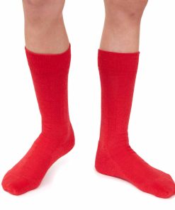 Plus12 - merino barefoot čarape - Crvene