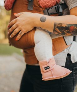 Snugi - nehodajuće čizmice - Merino Roze